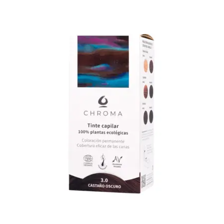 Chroma Tinte Natural 3.0 Castaño Oscuro 100g
